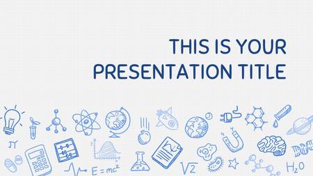 THIS IS YOUR PRESENTATION TITLE. Transition headline Let’s start with the first set of slides.
