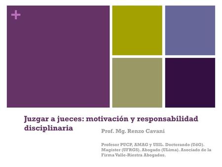 Juzgar a jueces: motivación y responsabilidad disciplinaria
