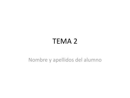 Nombre y apellidos del alumno