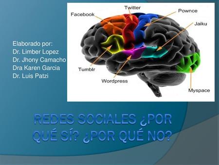 Redes sociales ¿por qué sí? ¿por qué no?