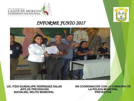 INFORME JUNIO 2017 LIC. ITZIA GUADALUPE RODRIGUEZ SALAS