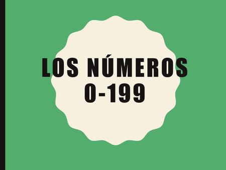 Los números 0-199.