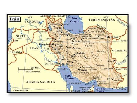 1.- Describe de manera general las características geográficas de Irán