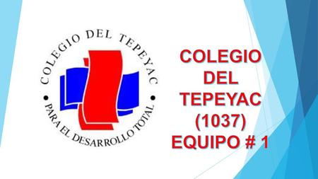 COLEGIO DEL TEPEYAC (1037) EQUIPO # 1
