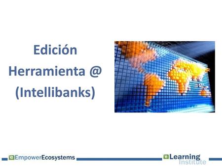 Edición (Intellibanks)