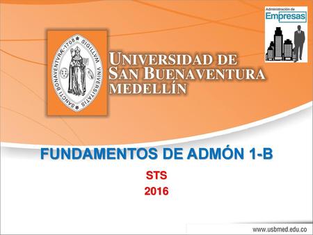 FUNDAMENTOS DE ADMÓN 1-B