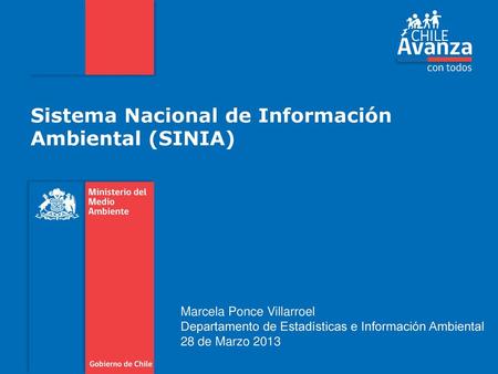 Sistema Nacional de Información Ambiental (SINIA)