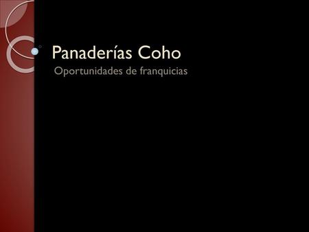 Oportunidades de franquicias