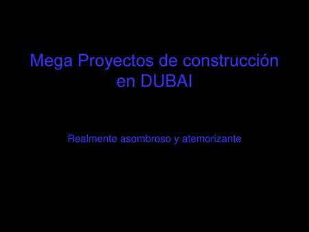 Dubai en 1990 antes de la locura