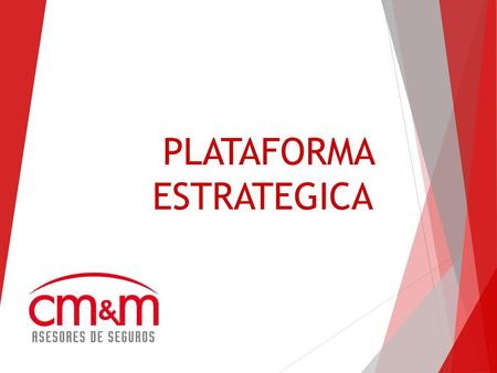 PLATAFORMA ESTRATEGICA