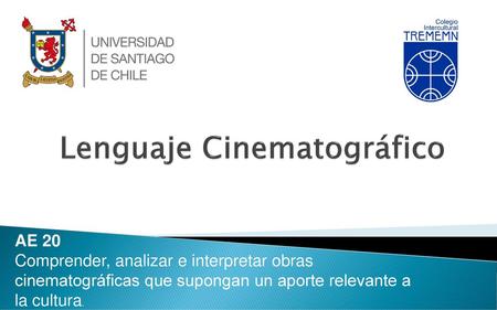 Lenguaje Cinematográfico