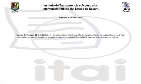 Instituto de Transparencia y Acceso a la