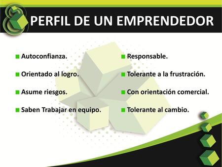 PERFIL DE UN EMPRENDEDOR