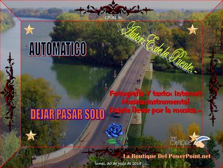 Fotografia Y texto: Internet Musica:instrumental