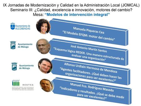 Seminario III: ¿Calidad, excelencia e innovación, motores del cambio?