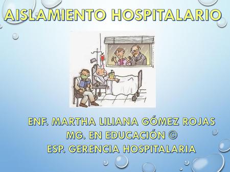 AISLAMIENTO HOSPITALARIO