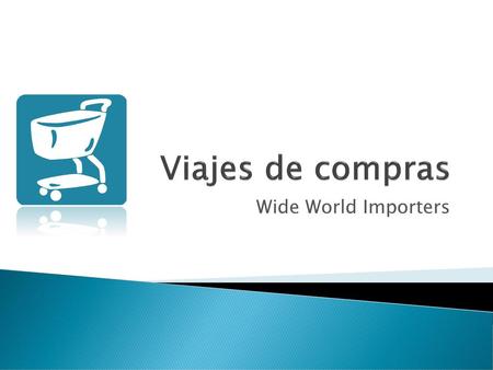 Viajes de compras Wide World Importers