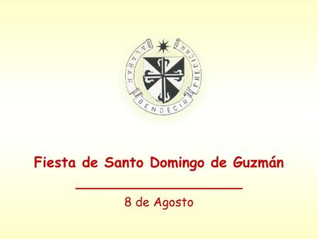 Fiesta de Santo Domingo de Guzmán