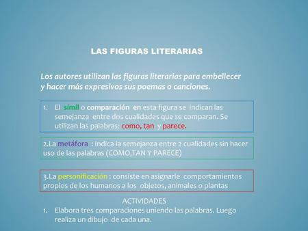 las figuras literarias