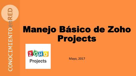 Manejo Básico de Zoho Projects