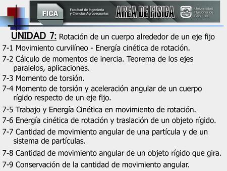 Rotación de un cuerpo alrededor de un eje fijo