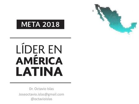 Antecedente:  Agenda Digital Nacional, Ernesto Piedras, Asociación Mexicana de Internet, AMIPCI