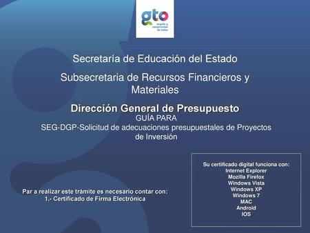 Dirección General de Presupuesto