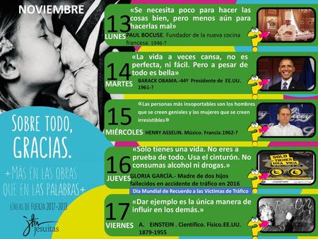 Día Mundial de Recuerdo a las Víctimas de Tráfico
