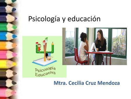 Psicología y educación