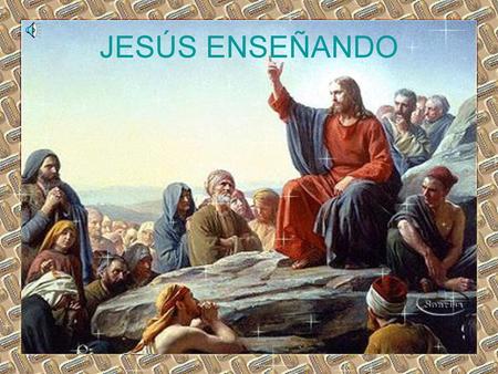 JESÚS ENSEÑANDO.