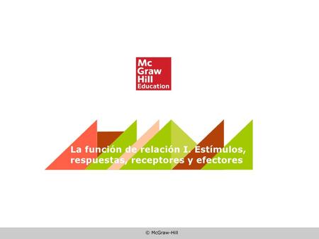 La función de relación La función de relación permite el intercambio de información entre un ser vivo y su entorno, e implica la elaboración, por parte.