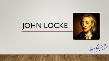 John locke.
