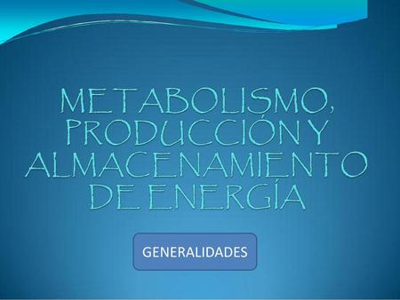 GENERALIDADES.