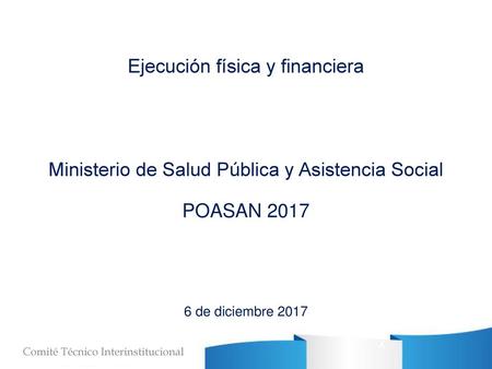 Comité Técnico Interinstitucional