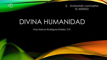 Fray Marcos Rodriguez Robles, O.P.