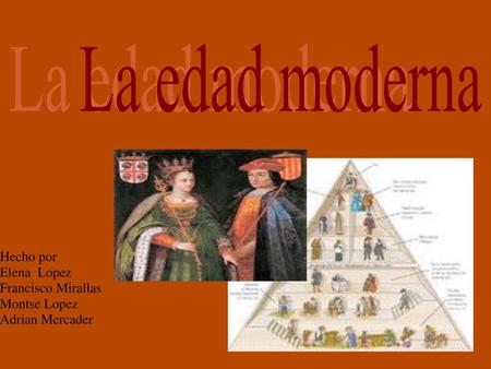 Hecho por Elena Lopez Francisco Mirallas Montse Lopez Adrian Mercader