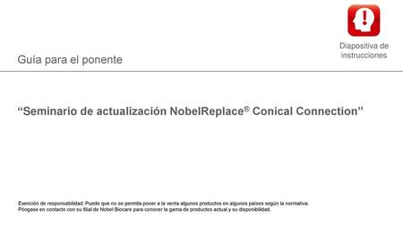 Diapositiva de instrucciones