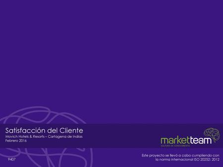 Satisfacción del Cliente
