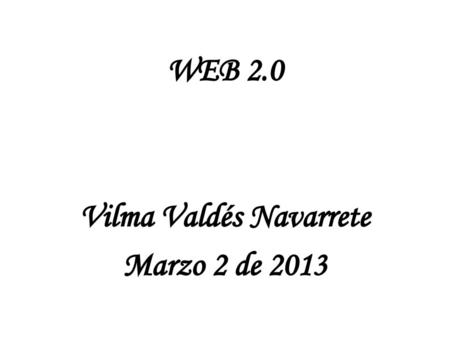 Vilma Valdés Navarrete