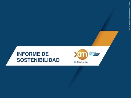 INFORME DE SOSTENIBILIDAD