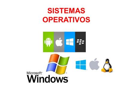 SISTEMAS OPERATIVOS Qué es un sistema operativo…