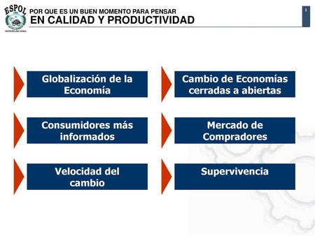 EN CALIDAD Y PRODUCTIVIDAD
