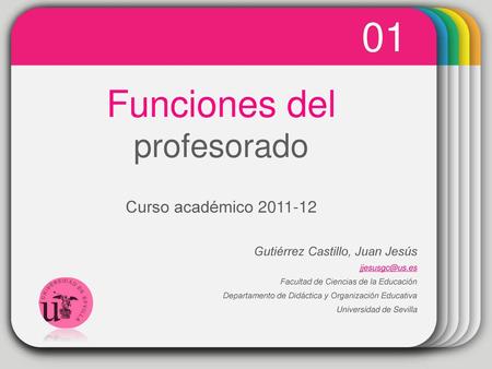 Funciones del profesorado