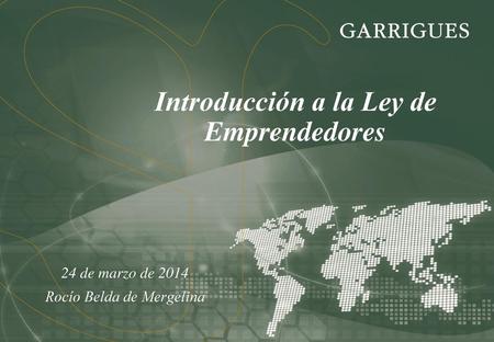 Introducción a la Ley de Emprendedores
