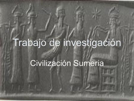 Trabajo de investigación