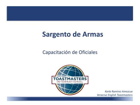 Capacitación de Oficiales