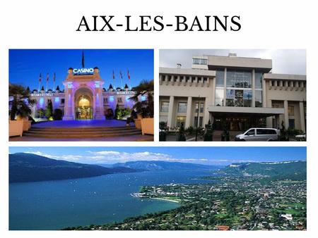 AIX-LES-BAINS.