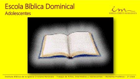 Escola Bíblica Dominical