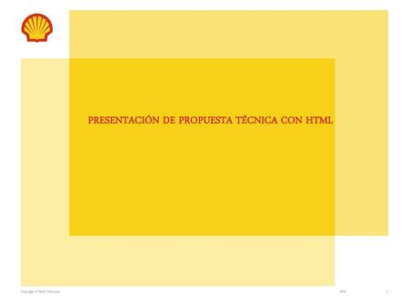 Presentación de Propuesta Técnica con HTML