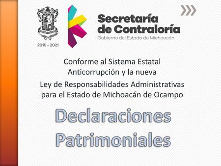 Declaraciones Patrimoniales